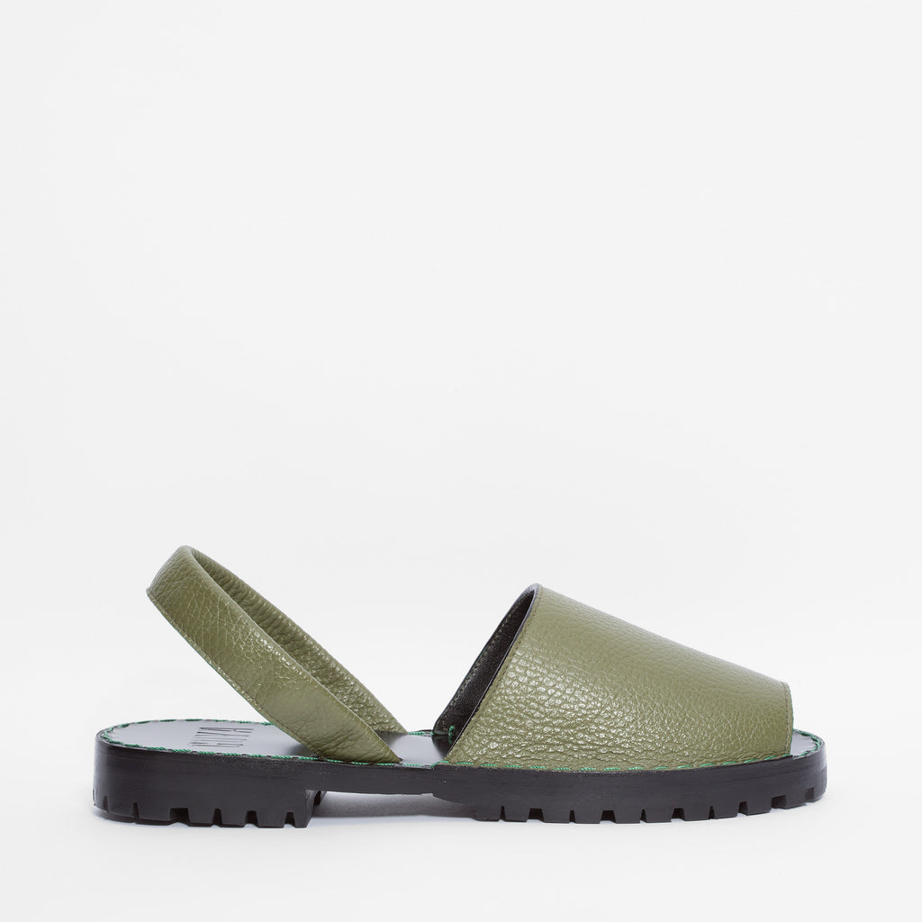 Moss green sandals cheap