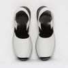 white patent goya sandals