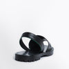 Black Nappa Goya Slide