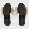 GOYA Crema Nappa Bow Leather Sandals
