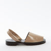 Clay Patent Leather Goya Slide