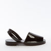 Tar Patent Leather Goya Slide