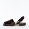 Tar Patent Leather Goya Slide