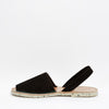 GOYA Playa | Black Suede Serpiente