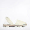 Off White Pebbled GOYA Slide