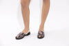 GOYA Bi-colour Lilac/Grey Snakeskin Sandal