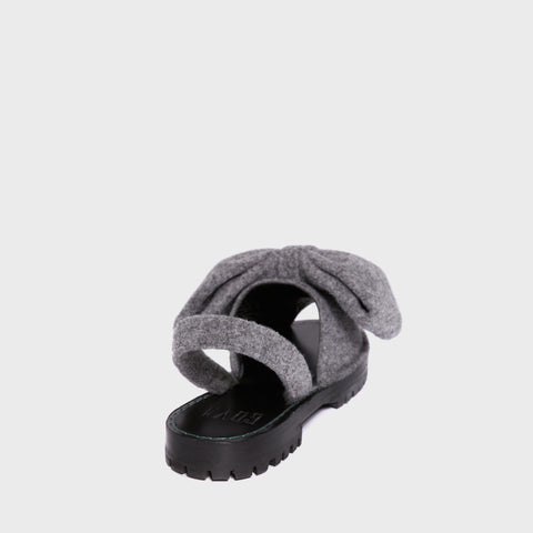 Oversized bow sandals on sale
