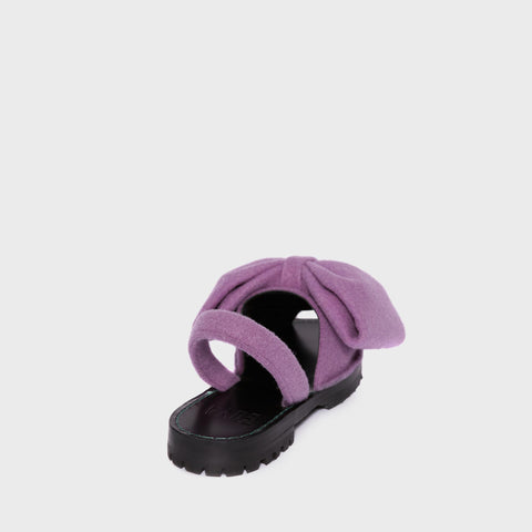 Oversized bow sandals shop