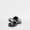 GOYA Grey Snakeskin Sandal
