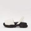 GOYA Ice White Quilted Sporty Sandal