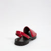 GOYA Ruby Red Patent Croc Slide